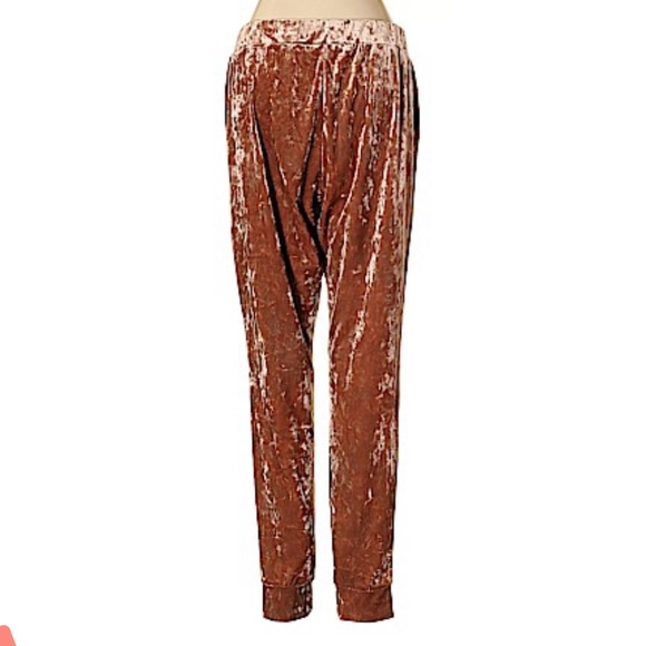 Anthro Crushed Velvet pants - Picture 7 of 9